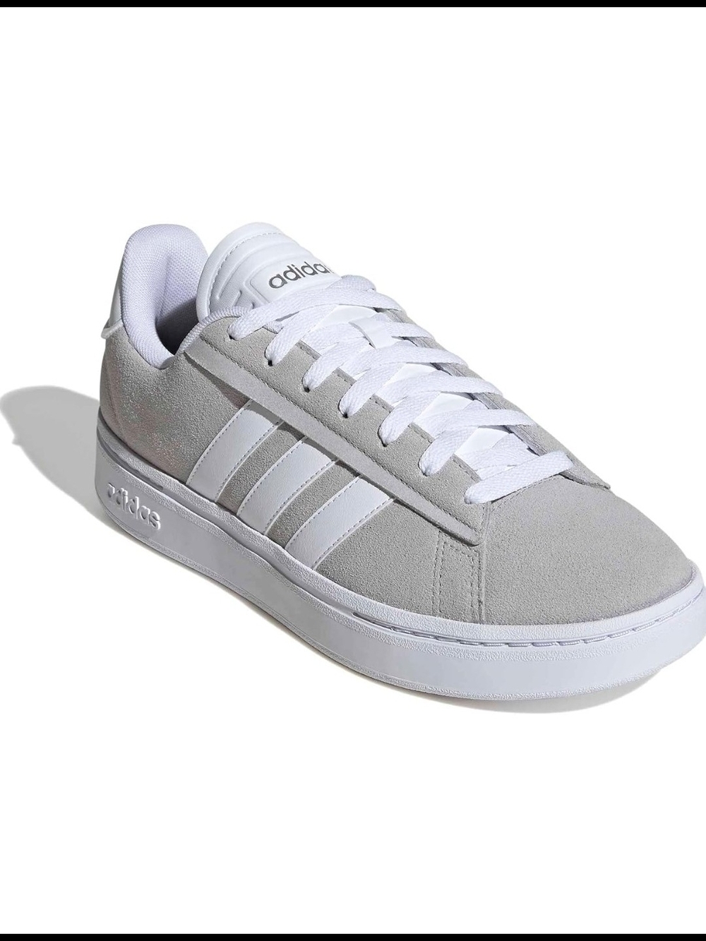 Adidas Men's (Women's 7.5) Grand Court Alpha Light Grey ~ Size 6
